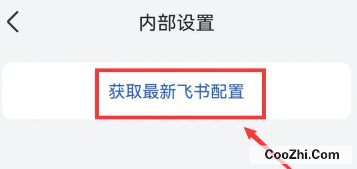飞书怎么获取最新配置