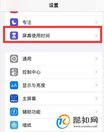 iphone访问限制在哪