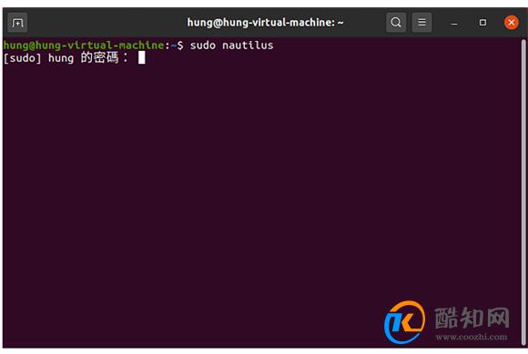 Ubuntu 20.04以root的身分开启档案总管