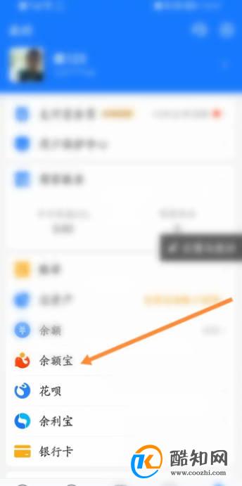 支付宝里的余额宝自动转入怎么关掉