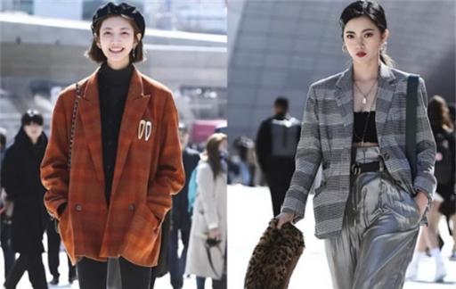 韩国女生的街拍揭示裤子穿搭趋势：紧或宽，你更适合哪种风格？