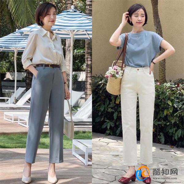 职场女性必备的“烟管裤” 怎么穿才能更显高级 