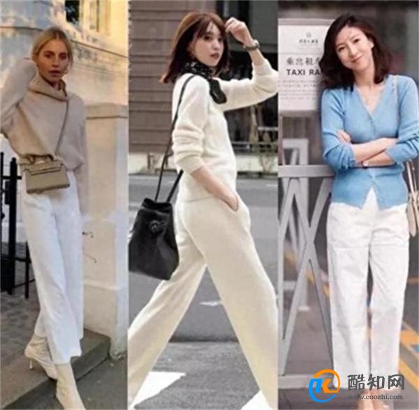 40 的女人别太保守 秋天多穿“白裤子” 时髦清爽又减龄 