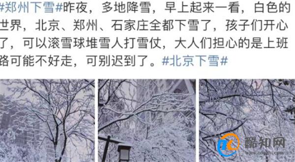 氛围感拉满多地区迎今冬初雪