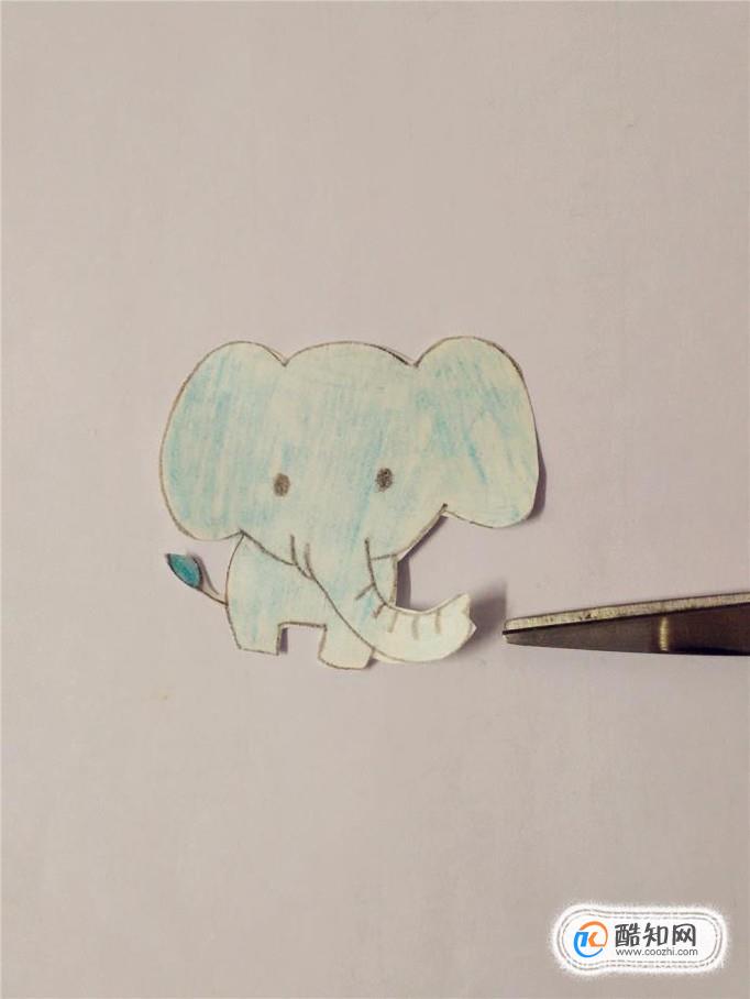 大象头饰卡纸图片