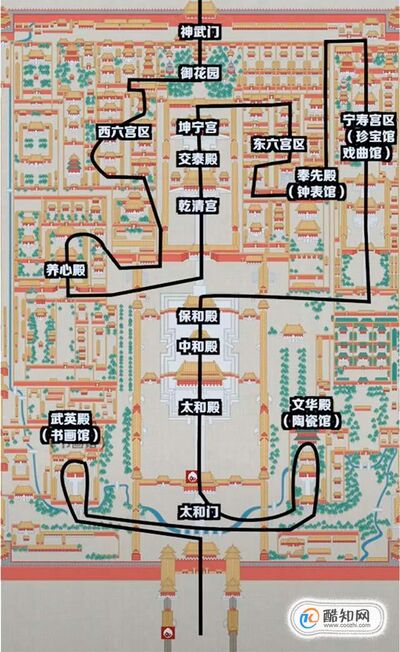 神武门地图图片