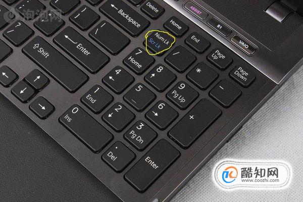 微软笔记本键盘锁图片