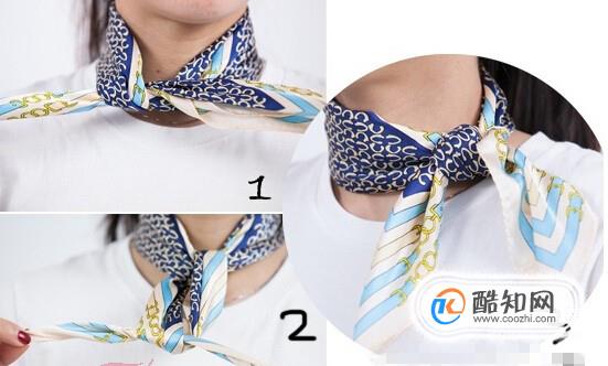 三角丝巾的18种系法图片