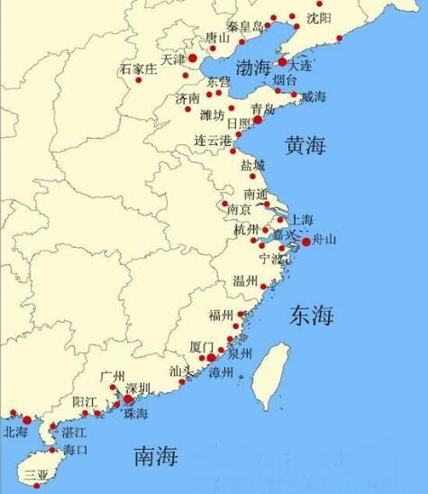 中国四大岛屿图片