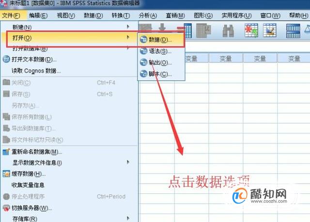 SPSS中如何对数据进行排序