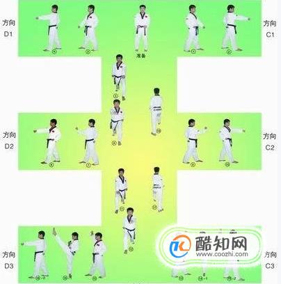 太极一章至八章的分解动作