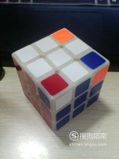 如何还原三阶魔方 一面